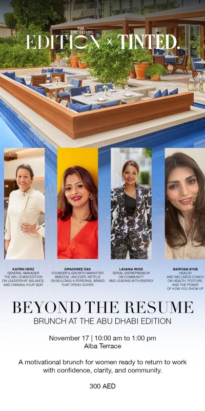 Beyond the Resumé - Brunch at The Abu Dhabi Edition