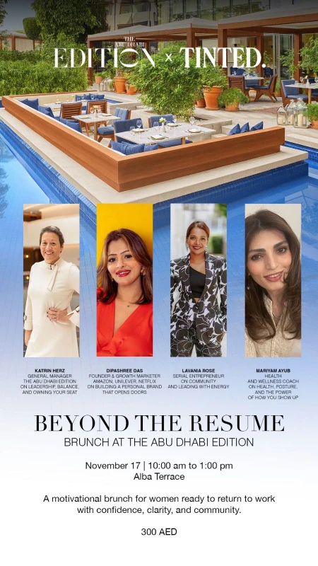 Beyond the Resumé - Brunch at The Abu Dhabi Edition
